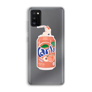 CaseCompany S(peach)less: Samsung Galaxy A41 Transparant Hoesje