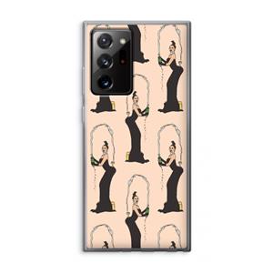 CaseCompany Pop Some Kim: Samsung Galaxy Note 20 Ultra / Note 20 Ultra 5G Transparant Hoesje
