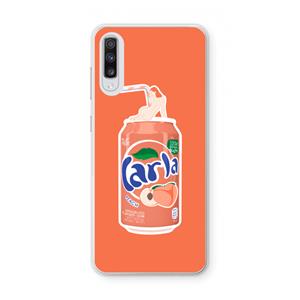 CaseCompany S(peach)less: Samsung Galaxy A70 Transparant Hoesje