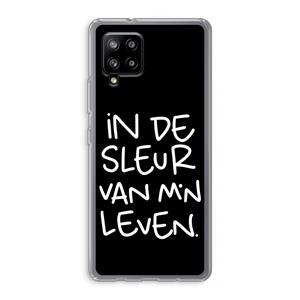 CaseCompany De Sleur: Samsung Galaxy A42 5G Transparant Hoesje