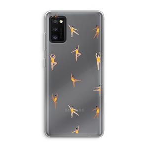 CaseCompany Dans #2: Samsung Galaxy A41 Transparant Hoesje