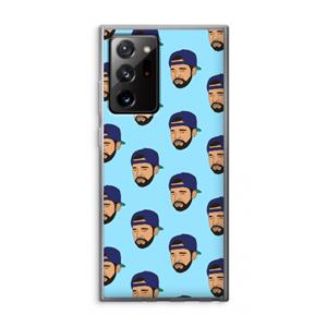 CaseCompany Drake Away: Samsung Galaxy Note 20 Ultra / Note 20 Ultra 5G Transparant Hoesje