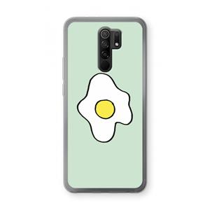 CaseCompany Spiegelei: Xiaomi Redmi 9 Transparant Hoesje