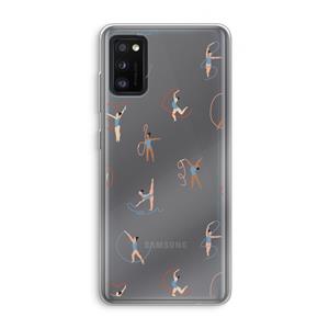 CaseCompany Dancing #3: Samsung Galaxy A41 Transparant Hoesje