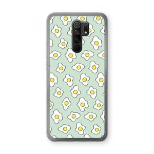 CaseCompany Spiegeleitjes: Xiaomi Redmi 9 Transparant Hoesje