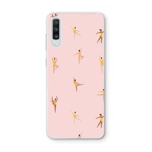 CaseCompany Dans #2: Samsung Galaxy A70 Transparant Hoesje