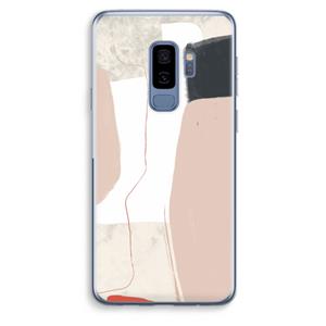 CaseCompany Lava: Samsung Galaxy S9 Plus Transparant Hoesje