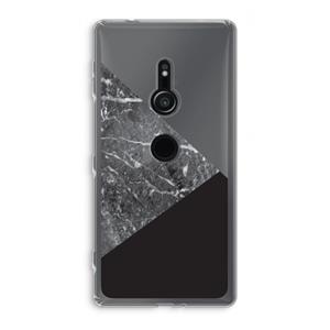 CaseCompany Combinatie marmer: Sony Xperia XZ2 Transparant Hoesje