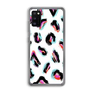 CaseCompany Cheetah color: Samsung Galaxy A41 Transparant Hoesje