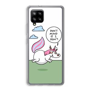 CaseCompany Unicorn: Samsung Galaxy A42 5G Transparant Hoesje