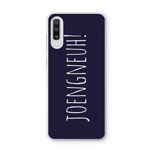 CaseCompany Joengneuh!: Samsung Galaxy A70 Transparant Hoesje