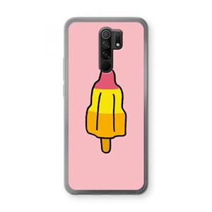 CaseCompany Raketijsje: Xiaomi Redmi 9 Transparant Hoesje