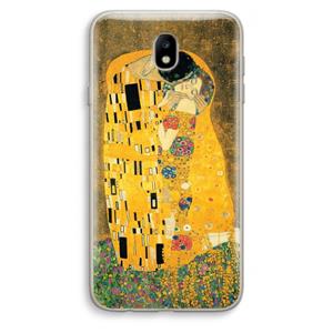 CaseCompany Der Kuss: Samsung Galaxy J7 (2017) Transparant Hoesje