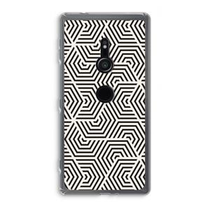 CaseCompany Magic pattern: Sony Xperia XZ2 Transparant Hoesje