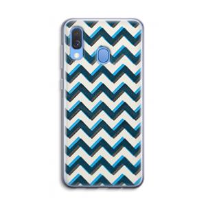 CaseCompany Onderbroken lijn: Samsung Galaxy A40 Transparant Hoesje