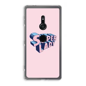 CaseCompany Superlady: Sony Xperia XZ2 Transparant Hoesje