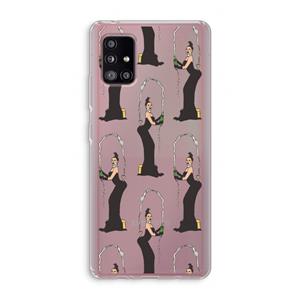 CaseCompany Pop Some Kim: Samsung Galaxy A51 5G Transparant Hoesje
