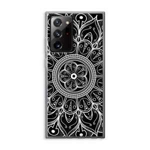 CaseCompany Roses Are Red: Samsung Galaxy Note 20 Ultra / Note 20 Ultra 5G Transparant Hoesje