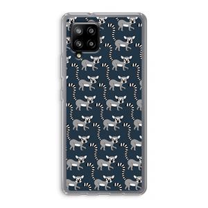 CaseCompany Makis: Samsung Galaxy A42 5G Transparant Hoesje