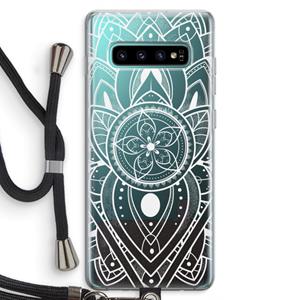 CaseCompany It's Complicated: Samsung Galaxy S10 Plus Transparant Hoesje met koord