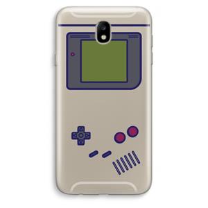 CaseCompany Game On: Samsung Galaxy J7 (2017) Transparant Hoesje