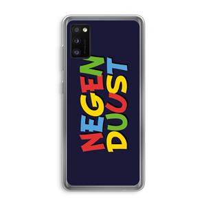 CaseCompany 90's One: Samsung Galaxy A41 Transparant Hoesje