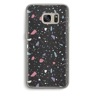 CaseCompany Terrazzo N°16: Samsung Galaxy S7 Transparant Hoesje