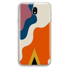 CaseCompany Noor A: Samsung Galaxy J7 (2017) Transparant Hoesje