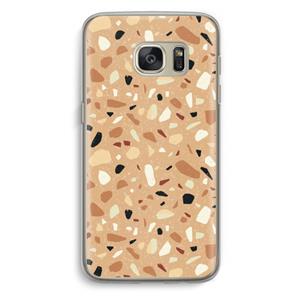 CaseCompany Terrazzo N°17: Samsung Galaxy S7 Transparant Hoesje