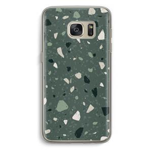 CaseCompany Terrazzo N°19: Samsung Galaxy S7 Transparant Hoesje
