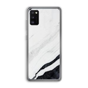 CaseCompany Elegante marmer: Samsung Galaxy A41 Transparant Hoesje