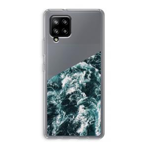 CaseCompany Zee golf: Samsung Galaxy A42 5G Transparant Hoesje