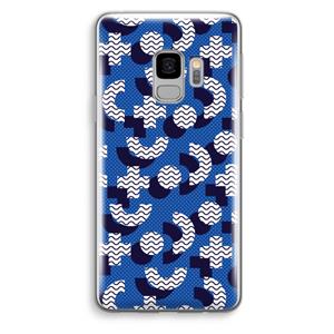 CaseCompany 8-bit N°5: Samsung Galaxy S9 Transparant Hoesje
