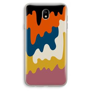 CaseCompany Baar A: Samsung Galaxy J7 (2017) Transparant Hoesje