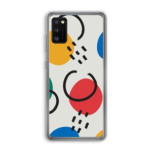 CaseCompany Illustratieve pop 3: Samsung Galaxy A41 Transparant Hoesje