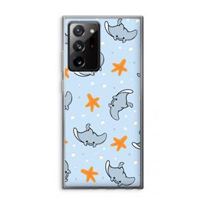 CaseCompany Manta: Samsung Galaxy Note 20 Ultra / Note 20 Ultra 5G Transparant Hoesje