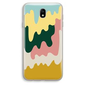 CaseCompany Baar B: Samsung Galaxy J7 (2017) Transparant Hoesje