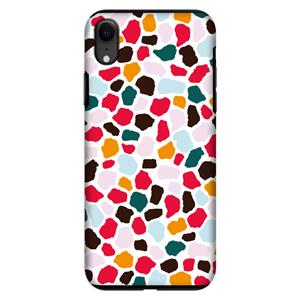 CaseCompany Colored Giraffe: iPhone XR Tough Case