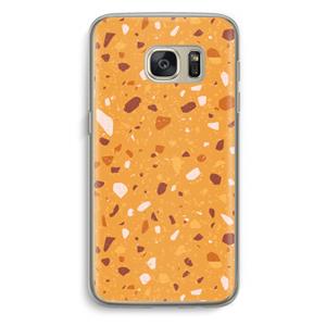CaseCompany Terrazzo N°24: Samsung Galaxy S7 Transparant Hoesje