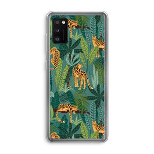 CaseCompany Luipaard 2: Samsung Galaxy A41 Transparant Hoesje
