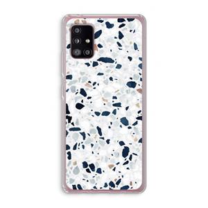 CaseCompany Terrazzo N°1: Samsung Galaxy A51 5G Transparant Hoesje