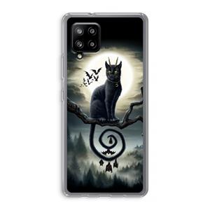 CaseCompany Moonlight Companions: Samsung Galaxy A42 5G Transparant Hoesje