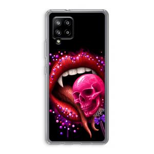 CaseCompany Dodelijk zoet: Samsung Galaxy A42 5G Transparant Hoesje