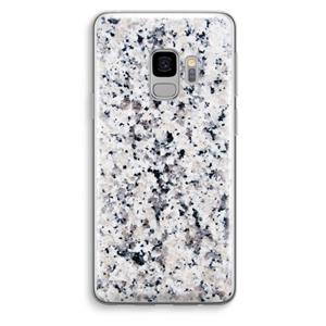 CaseCompany Gespikkelde marmer: Samsung Galaxy S9 Transparant Hoesje