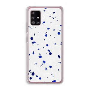 CaseCompany Terrazzo N°5: Samsung Galaxy A51 5G Transparant Hoesje