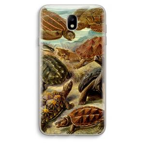 CaseCompany Haeckel Chelonia: Samsung Galaxy J7 (2017) Transparant Hoesje