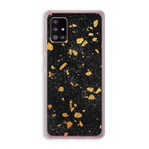 CaseCompany Terrazzo N°7: Samsung Galaxy A51 5G Transparant Hoesje