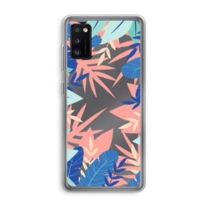 CaseCompany Tropisch: Samsung Galaxy A41 Transparant Hoesje