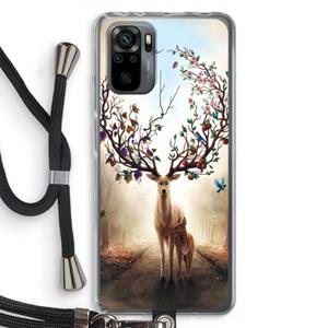 CaseCompany Seasons Change: Xiaomi Redmi Note 10 Pro Transparant Hoesje met koord