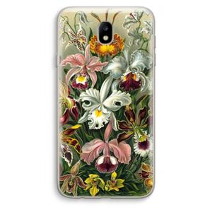 CaseCompany Haeckel Orchidae: Samsung Galaxy J7 (2017) Transparant Hoesje